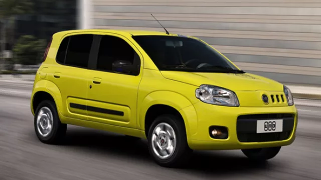 Fiat Uno, recién lanzado, ya lidera Brasil