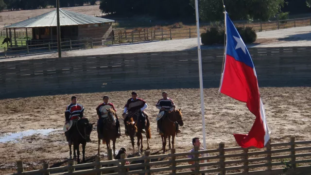 El Rodeo, el deporte nacional, es otro de los atractivos de la Estancia El Cuadro