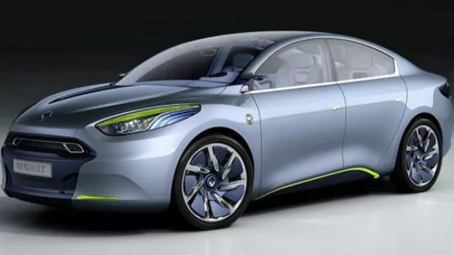 Renault Fluence EV. Eléctrico