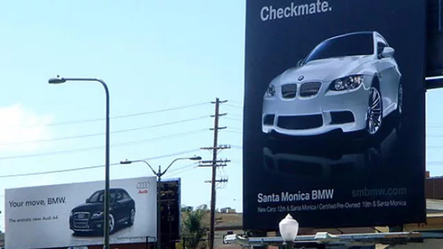 Guerra de publicidades: Audi vs. BMW