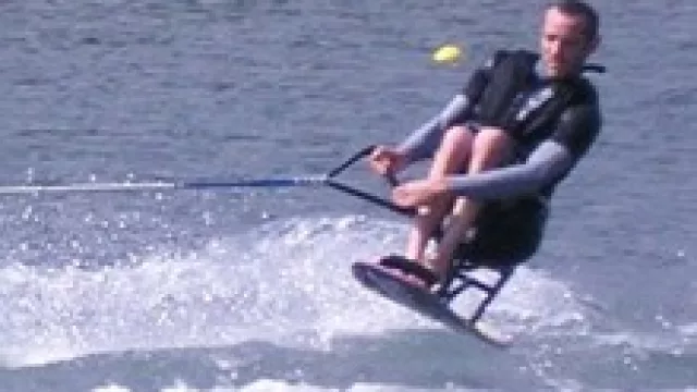 Un día de ski para no videntes (by Gerard Le Moy y Revista Colores).