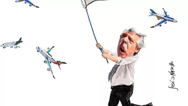 Peleados con el mundo y con los que lo visitan