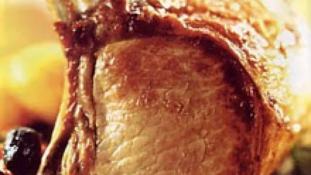 Costillar de cerdo a la miel