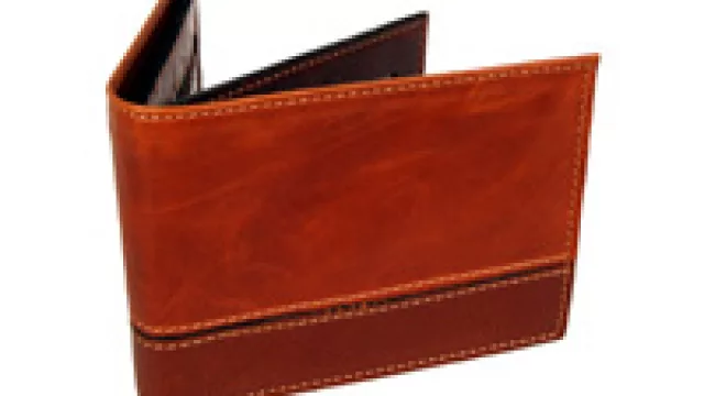 Billetera de cuero de Luigi Albertinazzi