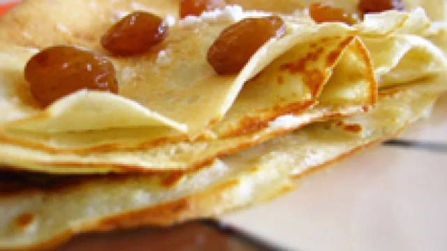 Hoy: Crepes de naranja y jengibre