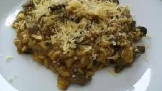 Hoy: Risotto con hongos