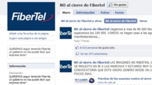 El apoyo a Fibertel se viralizó en la red
