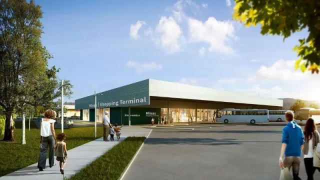 Comenzaron las obras del shopping terminal en Minas (un proyecto de US$ 12 millones)