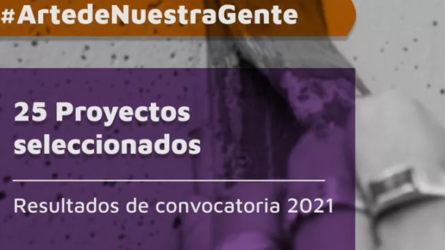 Convocatoria “Arte de Nuestra Gente 2021”: se dieron a conocer los 25 proyectos elegidos para murales