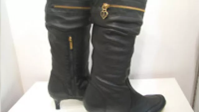 Botas de cuero Carmen Steffens