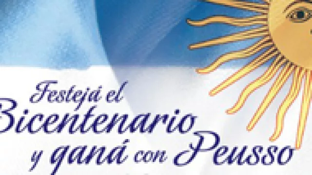En Peusso siguen festejando el Bicentenario.
