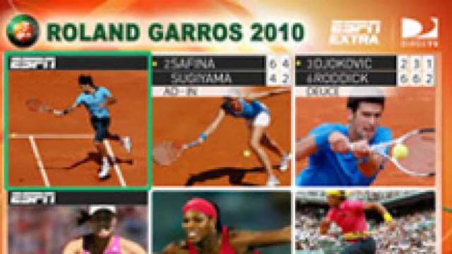 Roland Garros en TV Interactiva