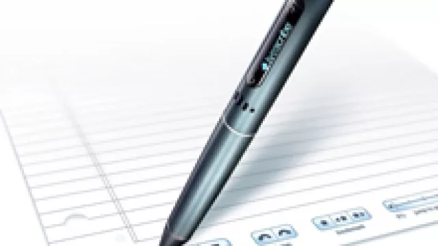 Livescribe, una lapicera para escribir y grabar a la vez