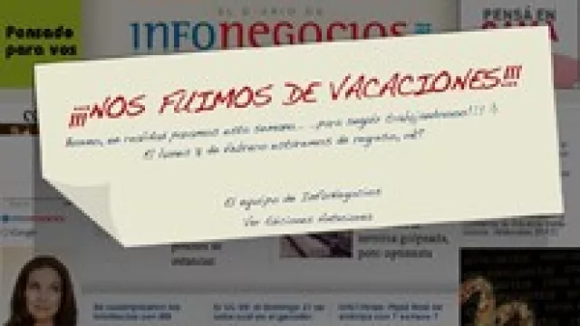 Chau, chau... hasta el 8 de febrero (minivacaciones de trabajo).