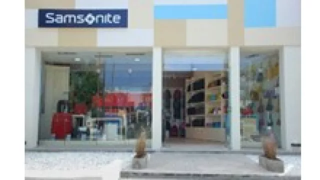 Llegó a Córdoba el primer outlet de Samsonite.