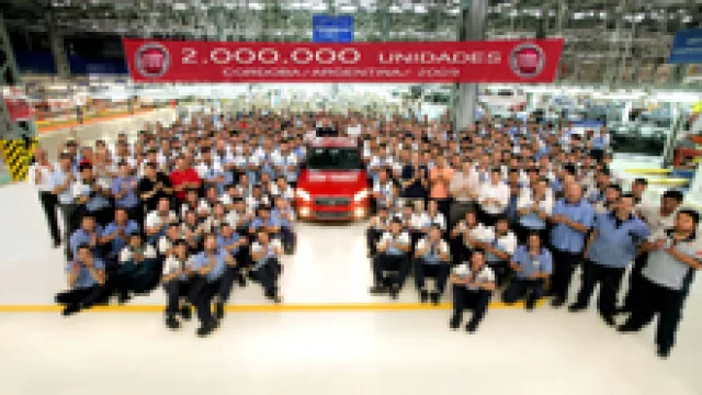 Fiat produjo su unidad 2 millones en Argentina