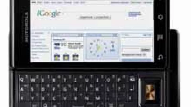 Motorola Milestone, primero en Personal