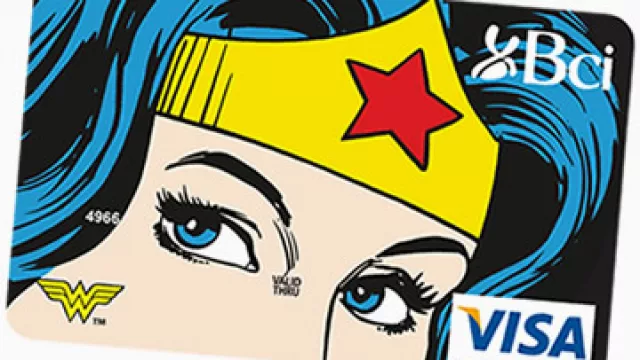 Me pareció ver una linda tarjeta Visa (en Chile).