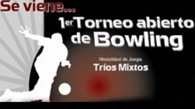 $ 30.000 en juego en el abiero de bowling cordobés.