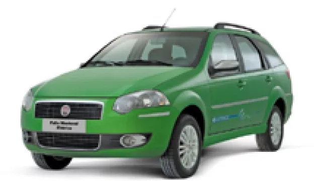 Fiat puso primera en la carrera ecológica. Fiat Palio Weekend Elétrico.
