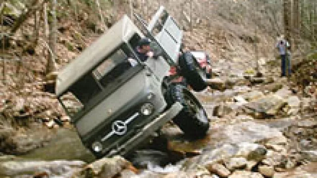Mercedes Benz Unimog, un tanque de guerra