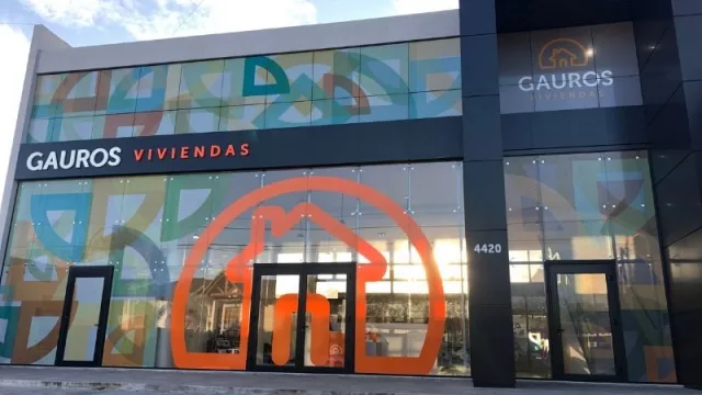 La fachada del nuevo espacio en pleno Cerro de las Rosas. Foto: Gauros Viviendas