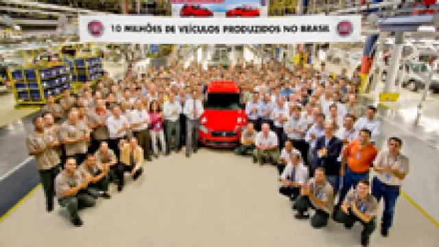 Brasil, o mais grande: Fiat número 10 millones